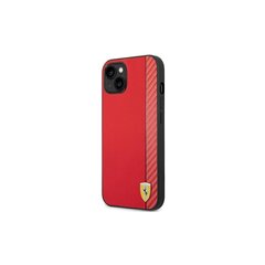 Ferrari iPhone 14 6,1&quot; FEHCP14SAXRE red HC PU Carbon kaina ir informacija | Telefono dėklai | pigu.lt