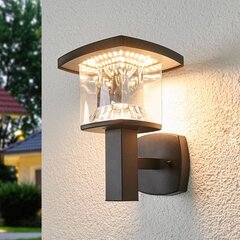 LED настенный светильник Askan, серый цена и информация | Уличные светильники | pigu.lt