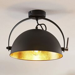 Потолочный светильник Muriel, черный/золотой цена и информация | Потолочные светильники | pigu.lt