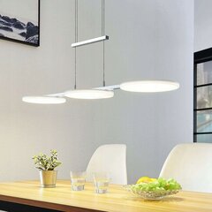 Подвесной светильник Sherko LED, регулируемая высота, 3 лампочки цена и информация | Люстры | pigu.lt