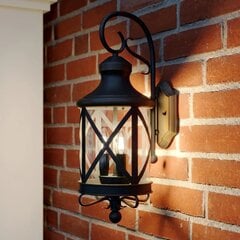 Настенный светильник Lucande Marcellino, цвет ржавчины цена и информация | Уличные светильники | pigu.lt