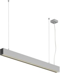 Подвесной светильник Archio Thores LED для офиса, 113 см, серебристый цена и информация | Люстры | pigu.lt