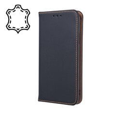 OEM Genuine Leather Smart Pro Case skirtas Samsung Galaxy S21 FE, juodas kaina ir informacija | Telefono dėklai | pigu.lt