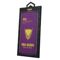 Tempered Glass Защитное стекло OG Premium for iPhone XR / 11 black frame цена и информация | Защитные пленки для телефонов | pigu.lt