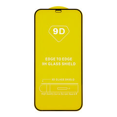 Ekrano apsauga 9D iPhone 13 Mini 5.4&quot;, juodas rėmelis цена и информация | Защитные пленки для телефонов | pigu.lt