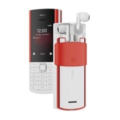 Nokia 5710 XA Dual SIM White/Red цена и информация | Мобильные телефоны | pigu.lt