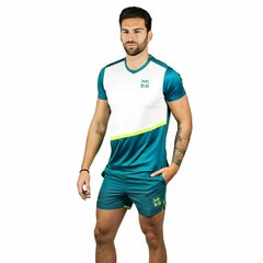 Футболка с коротким рукавом мужская Cartri Sebak Зеленый Белый цена и информация | Мужская спортивная одежда | pigu.lt