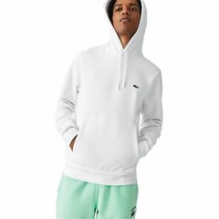 Толстовка с капюшоном мужская Lacoste Sweatshirt Белый цена и информация | Мужские толстовки | pigu.lt