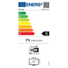 Samsung UE50AU7025 kaina ir informacija | Televizoriai | pigu.lt