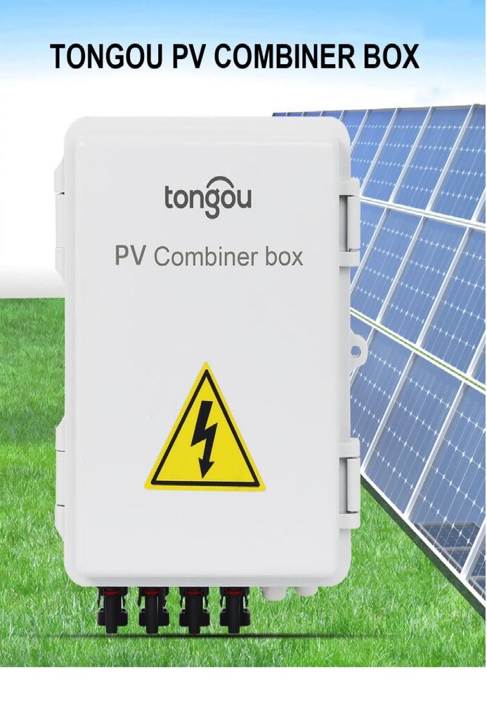 Saulės kolektorių paskirstymo dėžė 4 į 1 iš 1000 V PV DC skirta buitiniam paskirstymui, pilnas komplektas kaina ir informacija | Komponentai saulės jėgainėms | pigu.lt