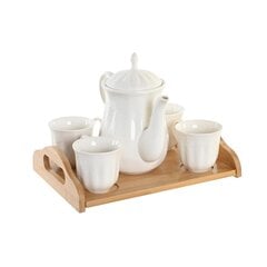 Набор из 4 кружек Mug DKD Home Decor Розовый Зеленый Темно-серый 300 мл цена и информация | Стаканы, фужеры, кувшины | pigu.lt