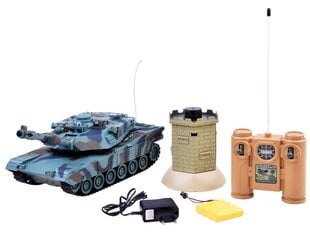 Военный танк на дистанционном управлении с бункером цена и информация | Игрушки для мальчиков | pigu.lt