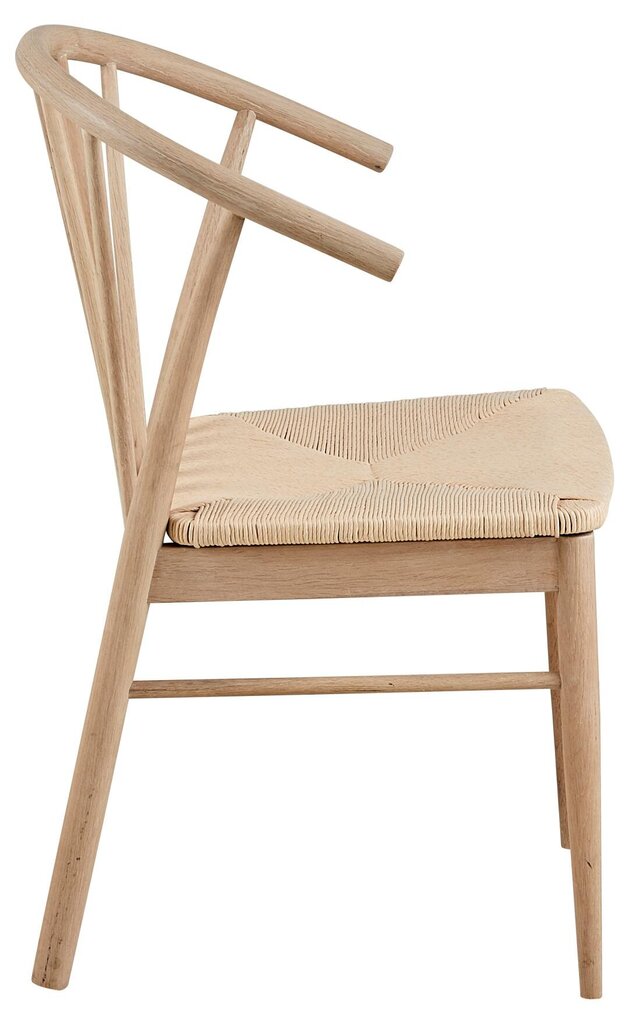 2-jų kėdžių komplektas Cassandra, rudas kaina ir informacija | Virtuvės ir valgomojo kėdės | pigu.lt