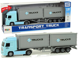 Sunkvežimis su šviesos ir garso efektais, 1:50, mėlynas kaina ir informacija | Žaislai berniukams | pigu.lt