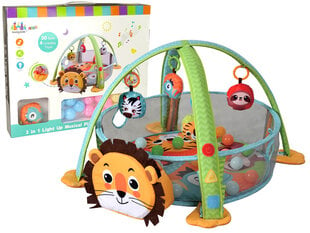 Игровой коврик - бассейн с шариками Лев цена и информация | Игрушки для малышей | pigu.lt