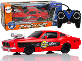 Радиоуправляемый спортивный автиомобиль Muscle Car 1:20, красный цена и информация | Игрушки для мальчиков | pigu.lt