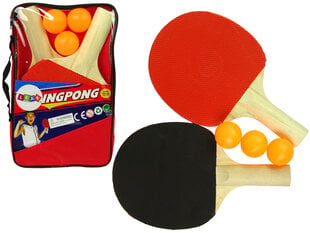 Stalo teniso rinkinys su medinėmis raketėmis kaina ir informacija | Lavinamieji žaislai | pigu.lt