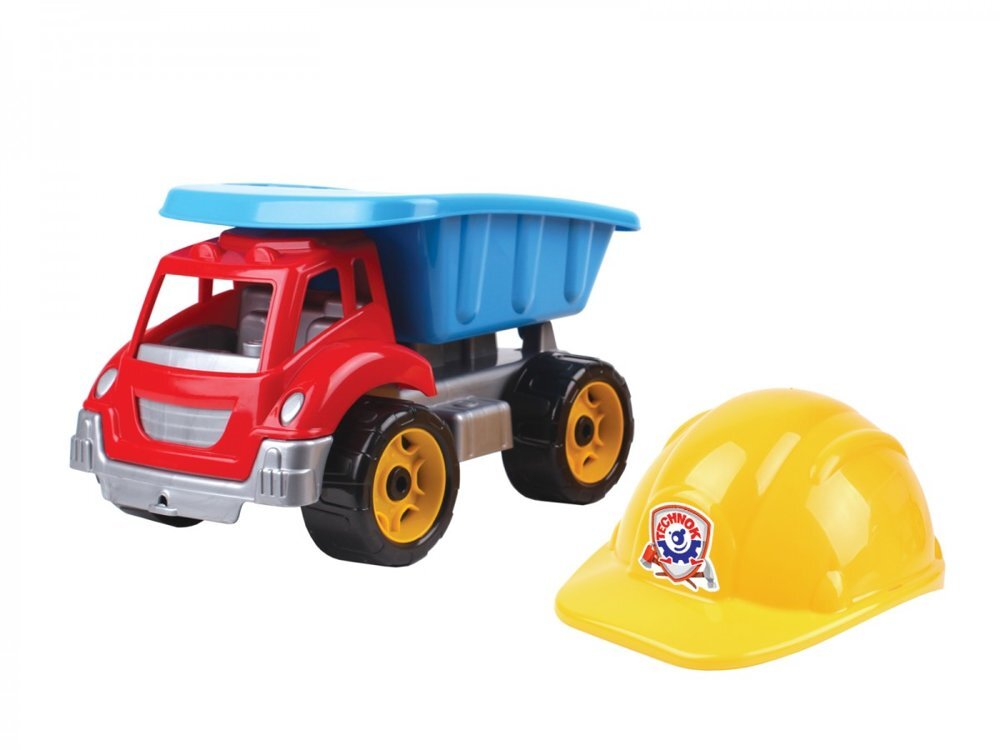 Statybininko rinkinys mašina su šalmu kaina ir informacija | Žaislai berniukams | pigu.lt