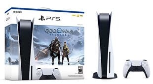 Sony Playstation 5 Blu-ray Edition + God of War: Ragnarök цена и информация | Игровые приставки | pigu.lt