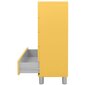 Komoda Aatrium Malibu, 86x41x111 cm, geltona kaina ir informacija | Komodos | pigu.lt