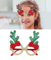 Kalėdiniai akiniai 2 vnt. kaina ir informacija | Kalėdinės dekoracijos | pigu.lt