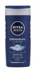 Dušo želė ir šampūnas Nivea Men Original Care, 250 ml kaina ir informacija | Dušo želė, aliejai | pigu.lt