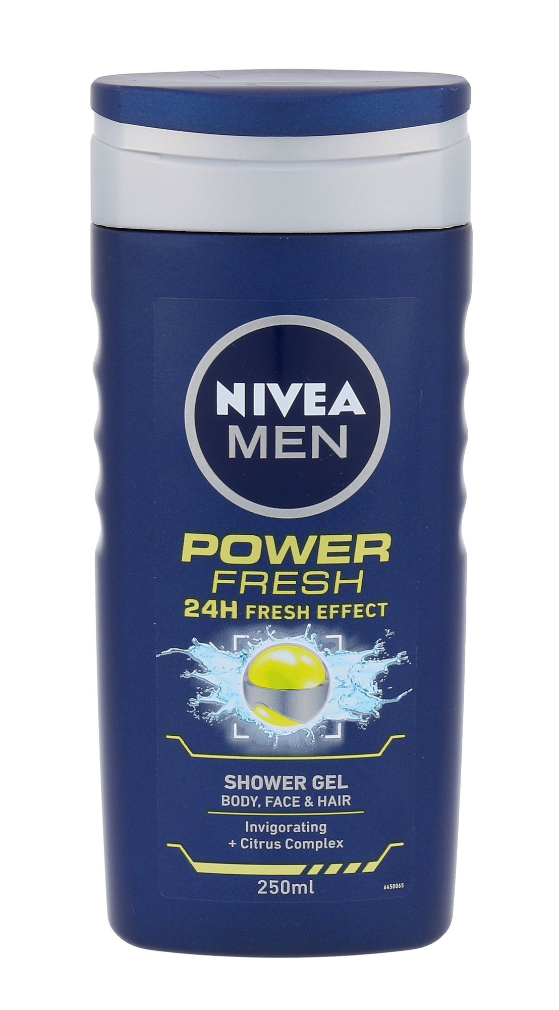 Dušo želė - šampūnas Nivea Men Power Refresh vyrams 250 ml