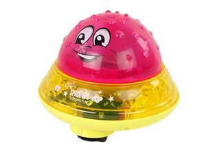 Maudynių žaislas Lean Toys Water Ball UFO, rožinis цена и информация | Игрушки для малышей | pigu.lt