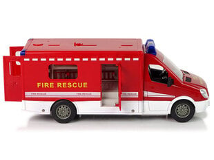 Пожарная машина с пультом дистанционного управления, красная цена и информация | Игрушки для мальчиков | pigu.lt