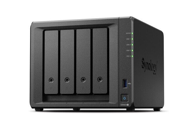 Synology 4-Bay  DS923+ Up to 4 HDD/SSD Hot-Swap kaina ir informacija | Išoriniai kietieji diskai (SSD, HDD) | pigu.lt