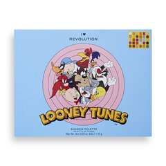 Палитра теней для век I Heart Revolution Looney Tunes, 30 оттенков цена и информация | Тушь, средства для роста ресниц, тени для век, карандаши для глаз | pigu.lt