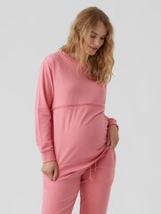 Džemperis moterims Mama;licious Pink Lemonade, rožinis kaina ir informacija | Džemperiai moterims | pigu.lt
