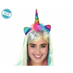 Galvos juosta Rainbow Vienaragis Spalvotas kaina ir informacija | Karnavaliniai kostiumai | pigu.lt