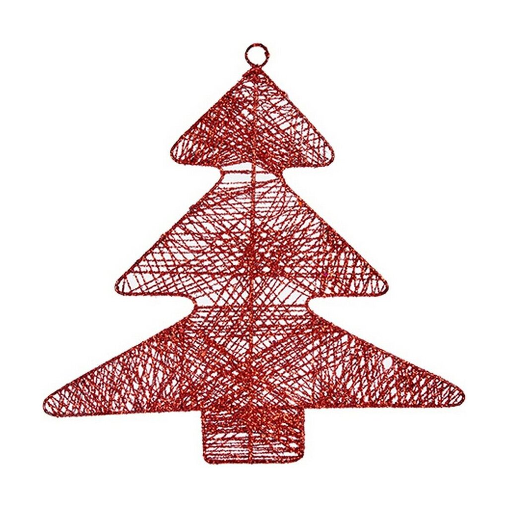 Kalėdų papuošalas Kalėdinė eglutė (36,7 x 0,2 x 37,5 cm) kaina ir informacija | Kalėdinės dekoracijos | pigu.lt