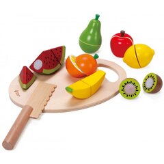 Деревянный набор для резки фруктов, Classic World цена и информация | Игрушки для девочек | pigu.lt