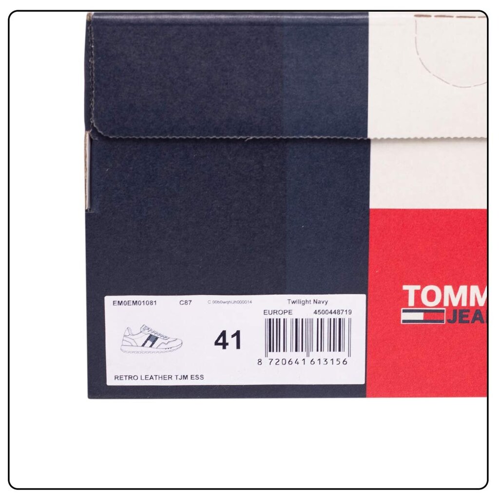 Kedai vyrams Tommy Hilfiger 50795, mėlyni kaina ir informacija | Kedai vyrams | pigu.lt