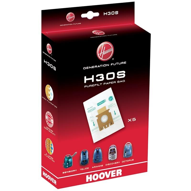 Hoover H30S kaina ir informacija | Dulkių siurblių priedai | pigu.lt