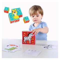 Пазл Tooky Toy, 6 деталей цена и информация | Игрушки для малышей | pigu.lt