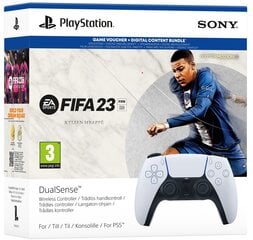 Sony PlayStation DualSense FIFA 23 bundle беспроводной контроллер (PS5) цена и информация | Джойстики | pigu.lt