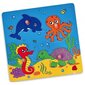 Medinė dėlionė Viga Toys, Jūra kaina ir informacija | Žaislai kūdikiams | pigu.lt