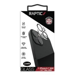 Raptic X-Doria kameros apsauga 2x iPhone 14 цена и информация | Google Pixel 3a - 3mk FlexibleGlass Lite™ защитная пленка для экрана | pigu.lt