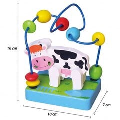 Обучающий лабиринт с коровой «Вига» цена и информация | Игрушки для малышей | pigu.lt
