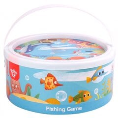 Medinis magnetinis žaidimas - Pagauk žuvytę - Tooky Toy kaina ir informacija | Lavinamieji žaislai | pigu.lt