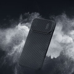 Nillkin Synthetic Fiber S iPhone 14 Pro 6.1 2022 Black kaina ir informacija | Telefono dėklai | pigu.lt