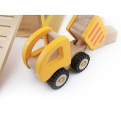 Деревянный макет строительной площадки "Masterkidz" цена и информация | Игрушки для мальчиков | pigu.lt