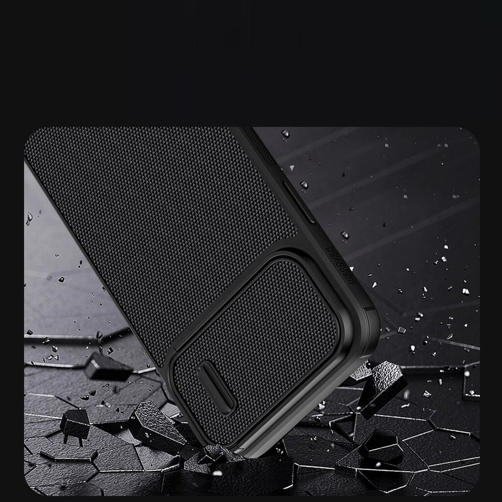 Nillkin Textured S Magnetic iPhone 14 Pro Max MagSafe black kaina ir informacija | Telefono dėklai | pigu.lt