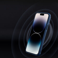 Nillkin Textured S Magnetic iPhone 14 Pro Max MagSafe blue kaina ir informacija | Telefono dėklai | pigu.lt
