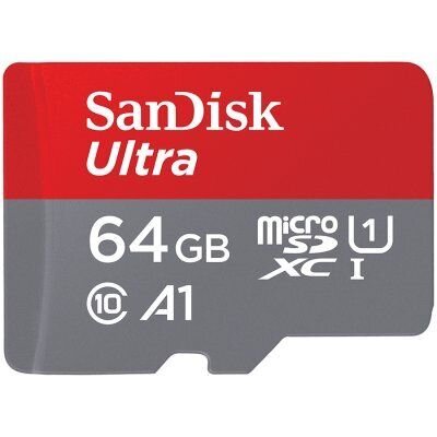 Sandisk micro SDXC 64GB kaina ir informacija | Atminties kortelės fotoaparatams, kameroms | pigu.lt