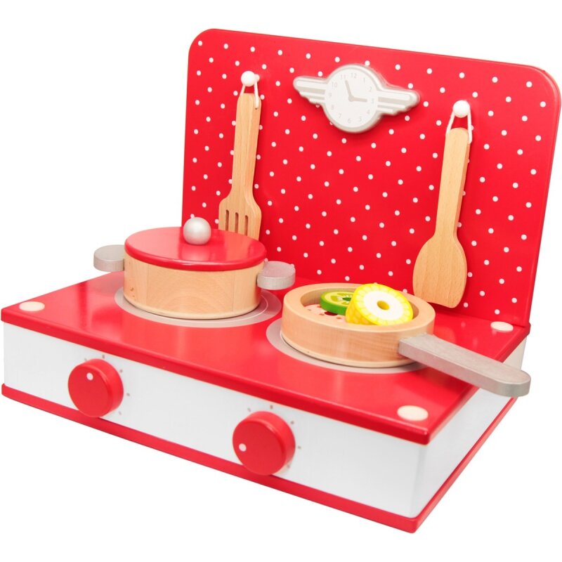 Medinė virtuvėlė vaikams Classic World, 22 dalys kaina ir informacija | Žaislai mergaitėms | pigu.lt