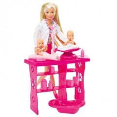 Кукла Simba Steffi Love Paediatrician Baby Doll, 17 шт. цена и информация | Игрушки для девочек | pigu.lt